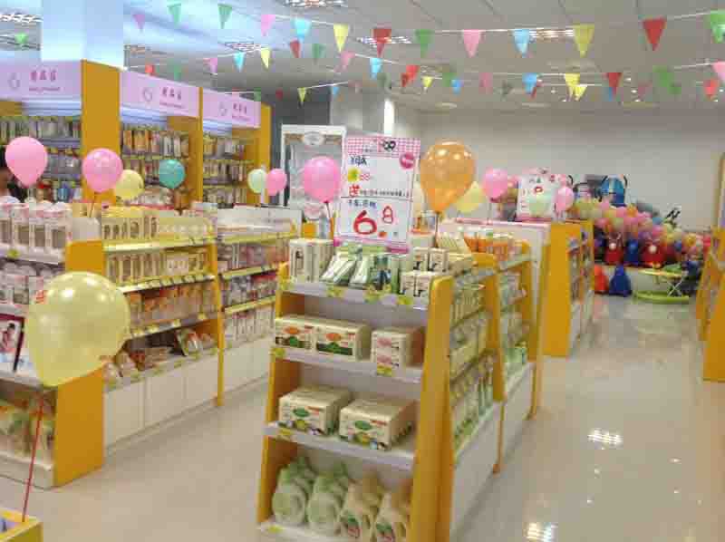 成都嬰幼兒用品店展示柜臺 工廠量身定制，打造品牌專屬形象